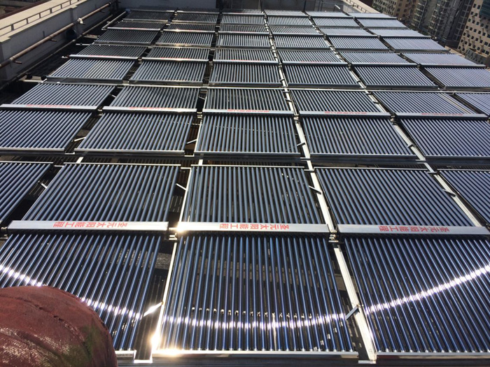 湖南省娄底市国税局30吨太阳能热水工程