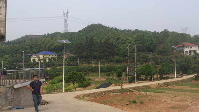 株洲五星村光伏照明工程