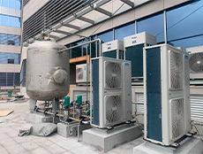 湖南省肿瘤医院承压式太阳能空气源热水工程项目